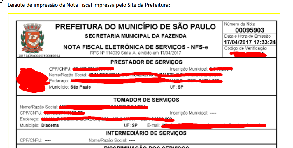 NFS-e - prefeitura fecha cerco a descrição dos serviços prestados
