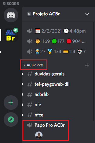 Projeto ACBr agora tem Servidor no Discord - Notícias do ACBr - Projeto ACBr