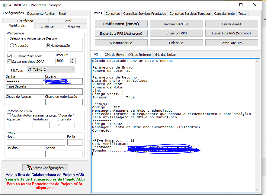 Provedor ELOTECH - Provedores - OpenDFe