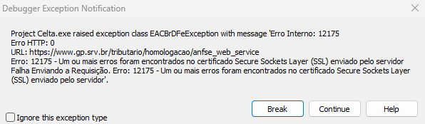NFSe Elotech - Rejeicao S29 e S3 - ACBrNFSe - Projeto ACBr