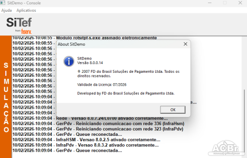 Mais informações sobre "SitDemo - Fiserv"